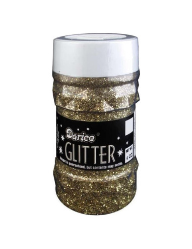 Brillantina Dorada Darice 76 Gr para Manualidades