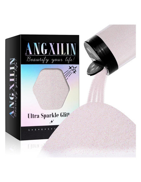 Glitter Fino Iridiscente 260g ANGXILIN para Manualidades