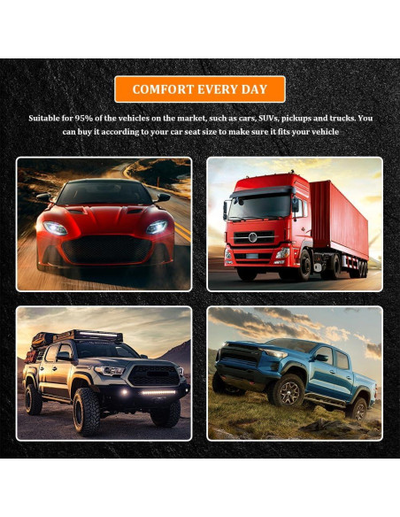 Funda de Asiento de Coche Tecledsn Universal Antideslizante
