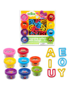 Juego de Masa Moldeable Plaza Sésamo - 39 Piezas Educativas 2
