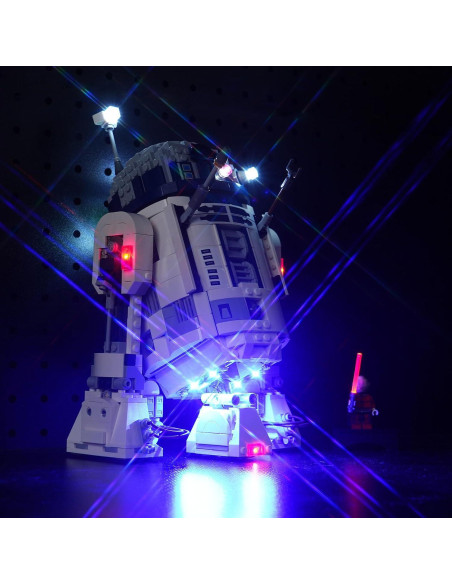 Kit de Iluminación LED DALDED para Lego Star Wars R2-D2 75379