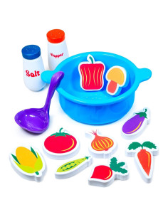 Juguete de Baño Tub Works Sopa de Verduras 13 Piezas