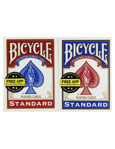 Cartas de Juego Bicicleta Póker Estándar 4-Pack