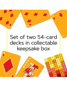 Cartas de Juego LEGO Brick - 2 Barajas de 54 Cartas 2