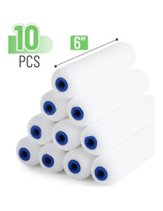 Fundas de Rodillo de Pintura Bates 6" (15.24 cm) Paquete 10 2