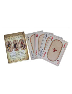 Baraja de cartas Cloisters - Reproducción histórica siglo XV