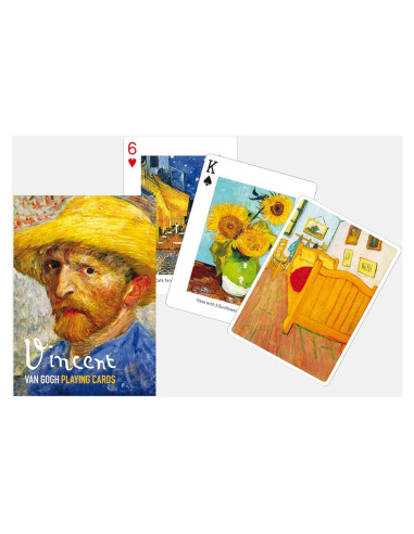 Barajas de Juego Piatnik Van Gogh - Arte Famoso 99.7g