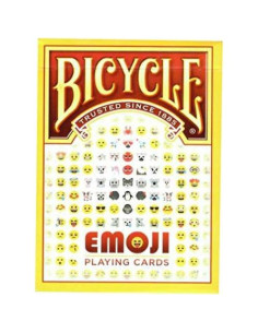 Baraja de Póker Bicycle Emoji - 54 Cartas Estándar 62.5x88mm 2