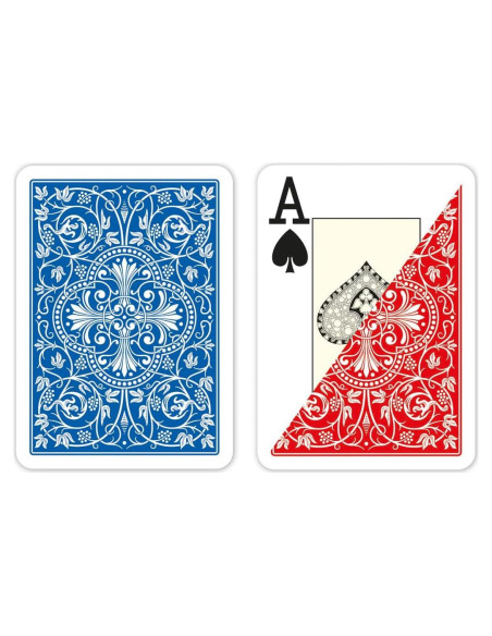 Barajas de Jugar de Plástico Da Vinci Set de 2 Jumbo