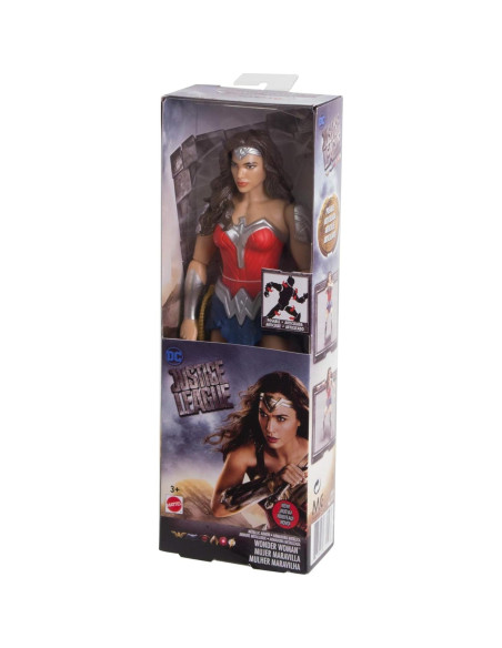 Figura de acción Wonder Woman 30.48 cm Mattel Liga de la Justicia