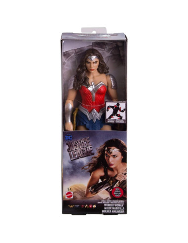 Figura de acción Wonder Woman 30.48 cm Mattel Liga de la Justicia