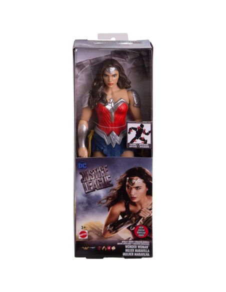 Figura de acción Wonder Woman 30.48 cm Mattel Liga de la Justicia