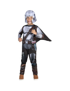 Disfraz Mandalorian para Niños 3T-4T - Star Wars Licencia Oficial 2