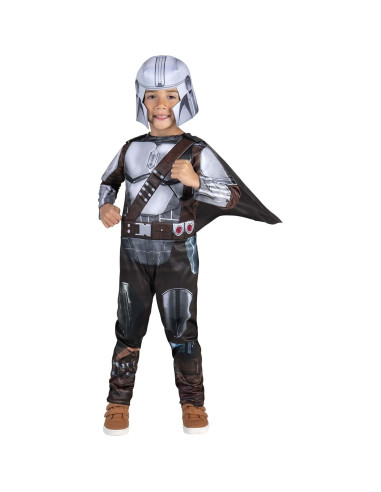Disfraz Mandalorian para Niños 3T-4T - Star Wars Licencia Oficial