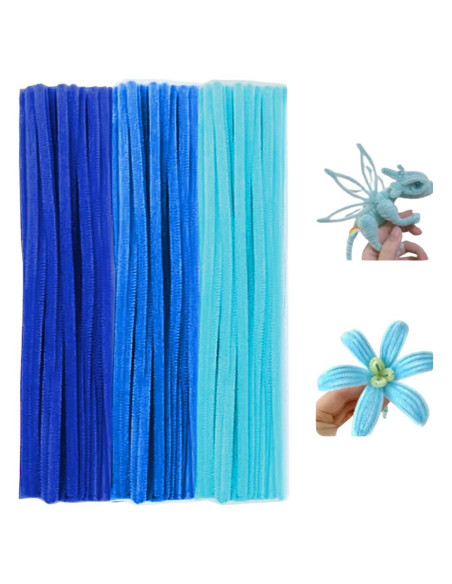 300 Limpiapipas Chenille Pastel RSACCSKY 30.48cm 6mm