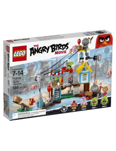 LEGO Angry Birds 75824 Ciudad de los Cerditos 21cm