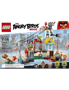 LEGO Angry Birds 75824 Ciudad de los Cerditos 21cm 2