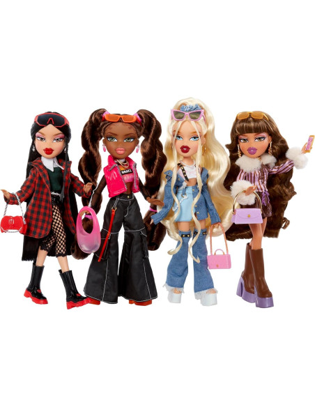 Muñeca Bratz Alwayz Yasmin con 10 Accesorios y Póster