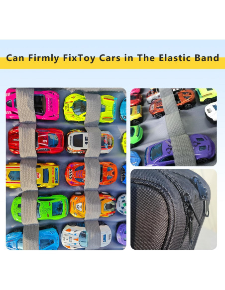 Estuche de Almacenamiento Hot Wheels 96 Coches Negro