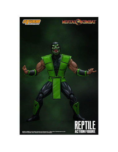 Figura de acción Reptile Mortal Kombat Storm Collectibles 20 cm