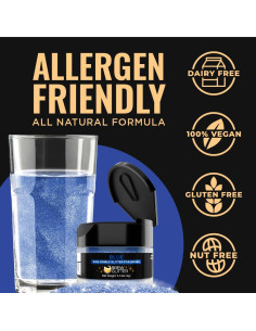 Brew Glitter Azul Brillo Comestible 4g para Bebidas 2