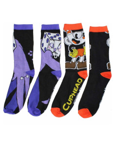 Calcetines de Hombre Cuphead 2-Pack - Licencia Oficial