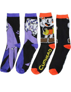 Calcetines de Hombre Cuphead 2-Pack - Licencia Oficial 2