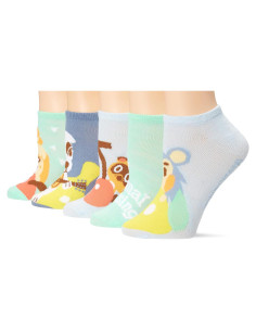 Paquete de 5 calcetines invisibles Nintendo Animal Crossing 9-11