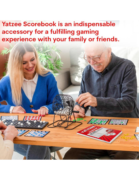 Bloc de Puntuaciones Yahtzee Notewells 100 Hojas 22.8x15.3 cm