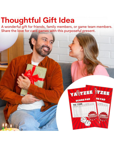 Bloc de Puntuaciones Yahtzee Notewells 100 Hojas 22.8x15.3 cm