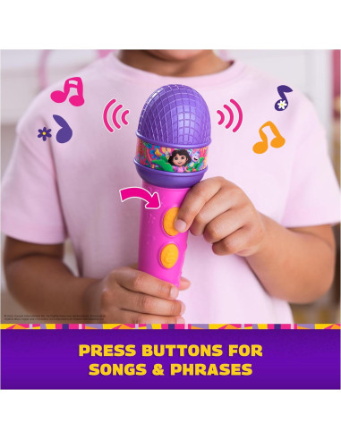 Micrófono Ritmos de la Selva Spin Master - Juguete Bilingüe