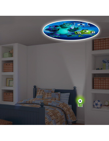 Luz Nocturna LED Projectables Disney Pixar Universidad Monstruos