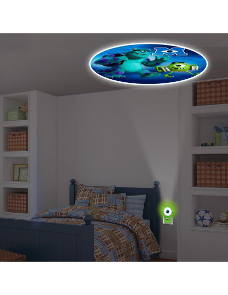 Luz Nocturna LED Projectables Disney Pixar Universidad Monstruos