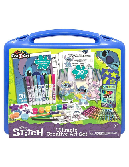 Set de Arte Creativo Cra-Z-Art Stitch 70 Piezas Multicolor
