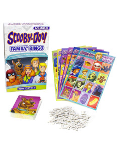 Juego de Bingo Scooby-Doo Aquarius para 2-4 Jugadores
