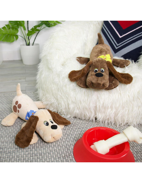 Pound Puppies Peluche Ecológico Marrón 43x30cm - Basic Fun