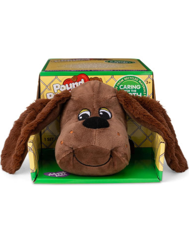 Pound Puppies Peluche Ecológico Marrón 43x30cm - Basic Fun
