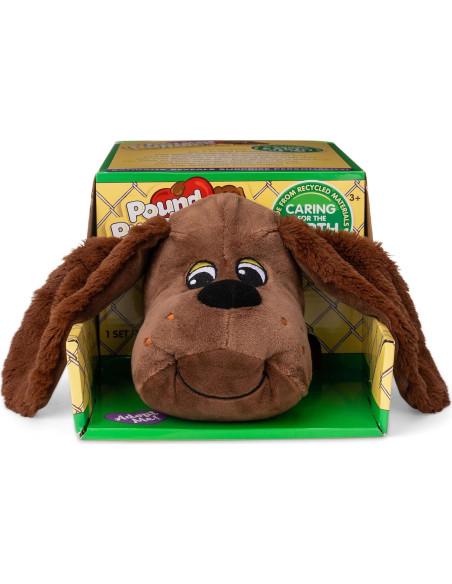 Pound Puppies Peluche Ecológico Marrón 43x30cm - Basic Fun