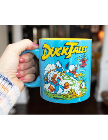 Taza Cerámica Disney DuckTales Tío Gilito 590 ml Sin BPA