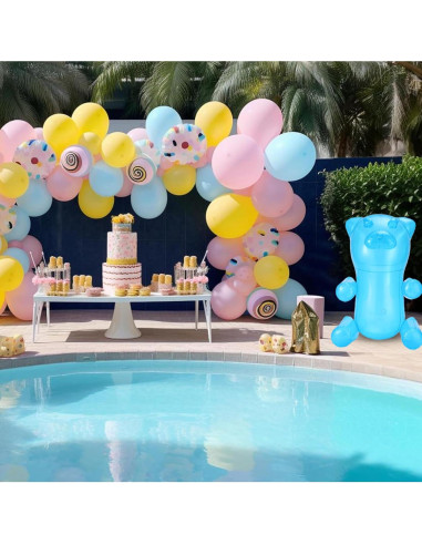 Osos de Goma Inflables 4E's Novelty 60 cm - Paquete de 6