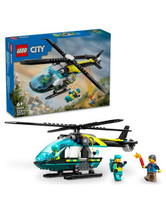Set de Helicóptero de Rescate LEGO City 60405 - Juguete para Niños 6+