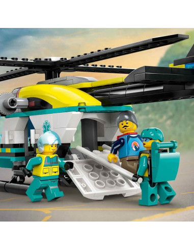 Set de Helicóptero de Rescate LEGO City 60405 - Juguete para Niños 6+