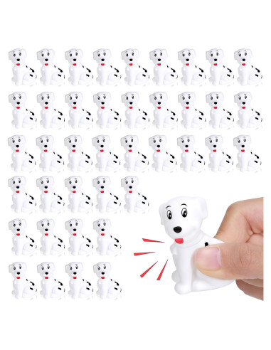 Juguetes de baño de goma Poen - 50 figuras dálmata 5.5 cm