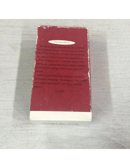 Adorno Hallmark Pocahontas 1995 John Smith y Meeko