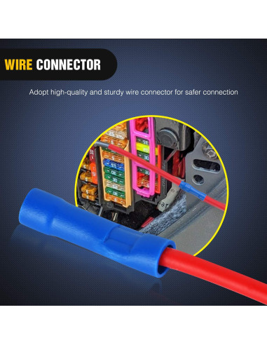 Adaptador de Circuito 12V Nilight 12 Paquete Fusibles Estándar