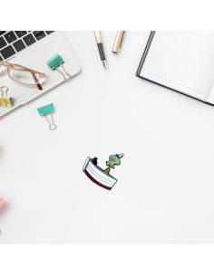 Pin Coleccionable Squidward en el Trabajo - 4.45 cm - Zen Monkey 2