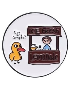 Pin redondo de la canción del pato - Unisex - 2.79 cm