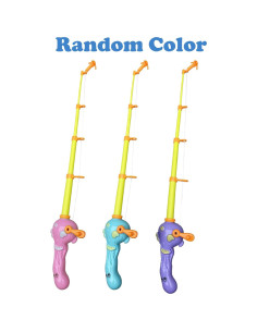 6 Cañas de Pesca Magnéticas Cleanla para Niños - Juguete de Baño 2