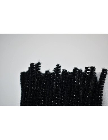 Limpiapipas Negros GOTOONE 200 Piezas 30.48 cm Manualidades