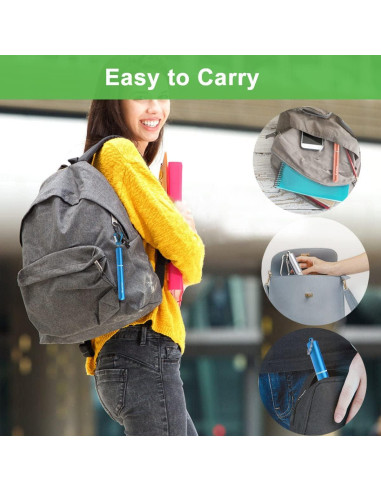 Popotes Reutilizables Plegables Kynup - Acero Inoxidable 4 Pzas